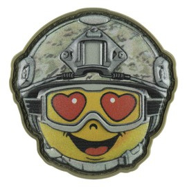 PATCH PVC EMOJI NR. 27 3D - OLIVE - M-TAC