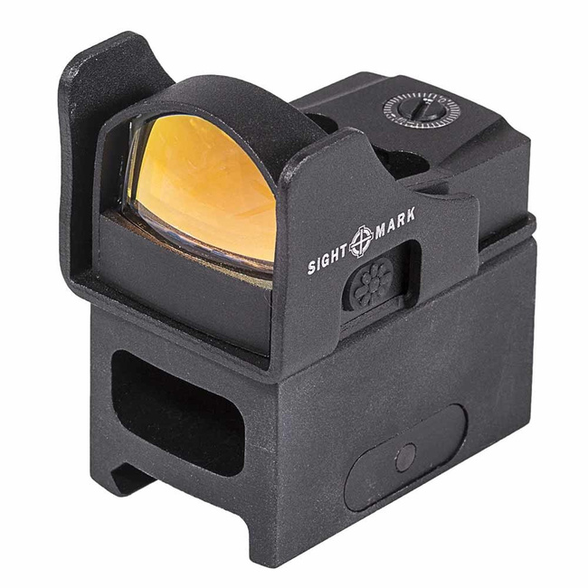 Sightmark Mini Shot Pro Spec Reflex Sight with Riser Mount, 5 MOA Red Reticle