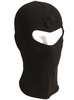 Cagula cu o gaura din bumbac, neagra