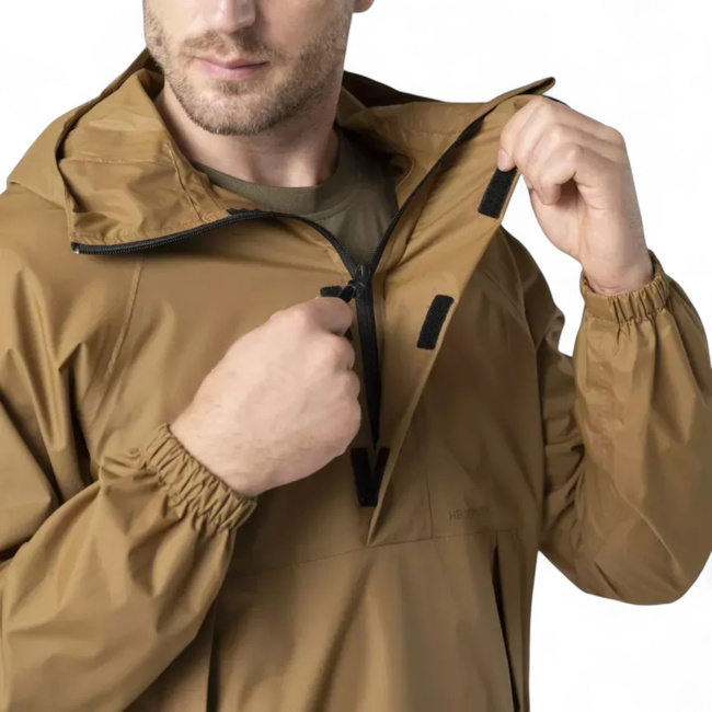 Lightweight Waterproof Rain Jacket - Levanter - Taiga Green - Helikon-Tex