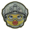 PATCH PVC EMOJI NR. 26 3D - OLIVE - M-TAC