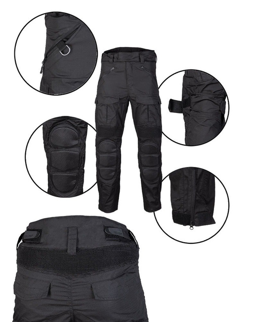 PANTALONI TACTICI INTERVENTIE/SAS/SIAS - "CHIMERA" - Mil-Tec - NEGRI