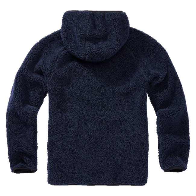 JACHETA DE IARNA CU GLUGA TEDDYFLEECE - BLEUMARIN - BRANDIT