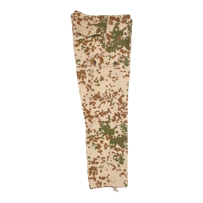 Pantaloni tactici de teren - Surplus militar de la armata germana - Camuflaj Tropical 3 Culori - Uzati