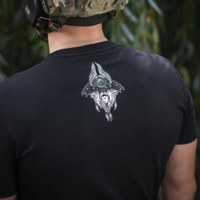 TRICOU ODIN MYSTERY - NEGRU - M-TAC