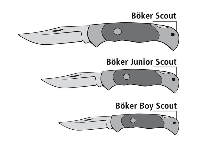Böker Scout Lightweight Olive Pocketknife