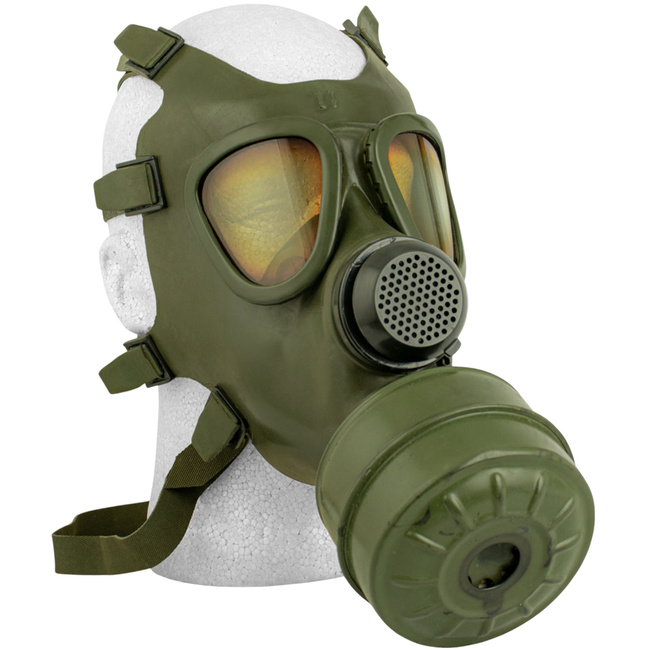 ROMANIAN ARMY GAS MASK - M74 - ROMANIAN ARMY SURPLUS - DECO ONLY