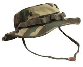 PĂLĂRIE "BOONIE" ÎN STIL AMERICAN - LAMINATĂ ÎN 3 STRATURI - Mil-Tec® - WOODLAND