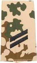 EMBLEMA - GERMAN ARMY TROPICAL CAMO/BLACK SHOULDER LOOPS ´OBERGEFREITER´