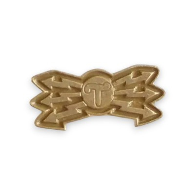 Set 2 semne de arma pentru grade - Transmisiuni - Surplus Militar Armata Ungariei - Ca Noi