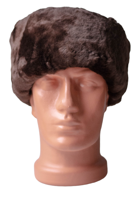 Fur hat, Cold War era, Romanian Army Surplus - Brown