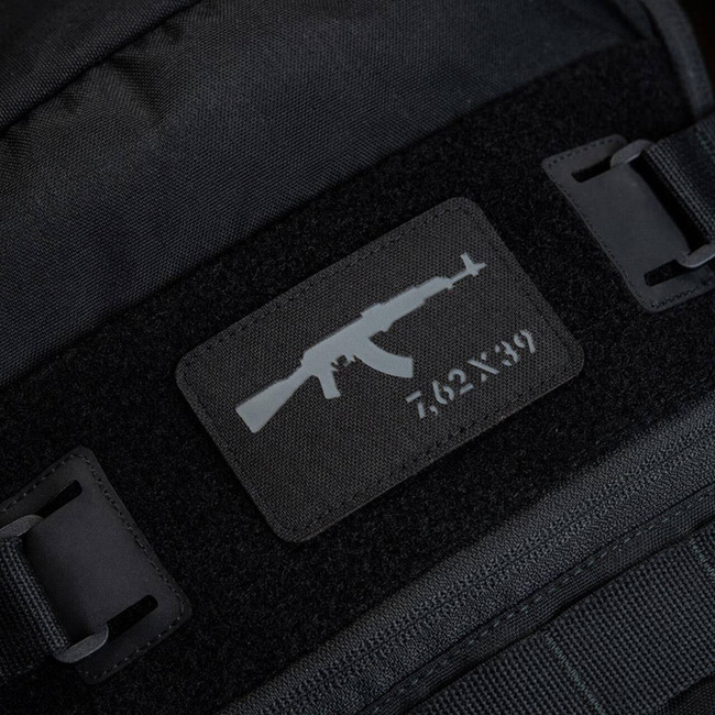 PATCH AKM 7,62 x 39 LASER CUT - NEGRU/GRI - M-TAC