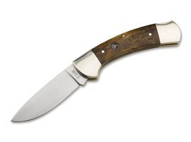 3000 CURLY BIRCH BROWN POCKET KNIFE - BOKER