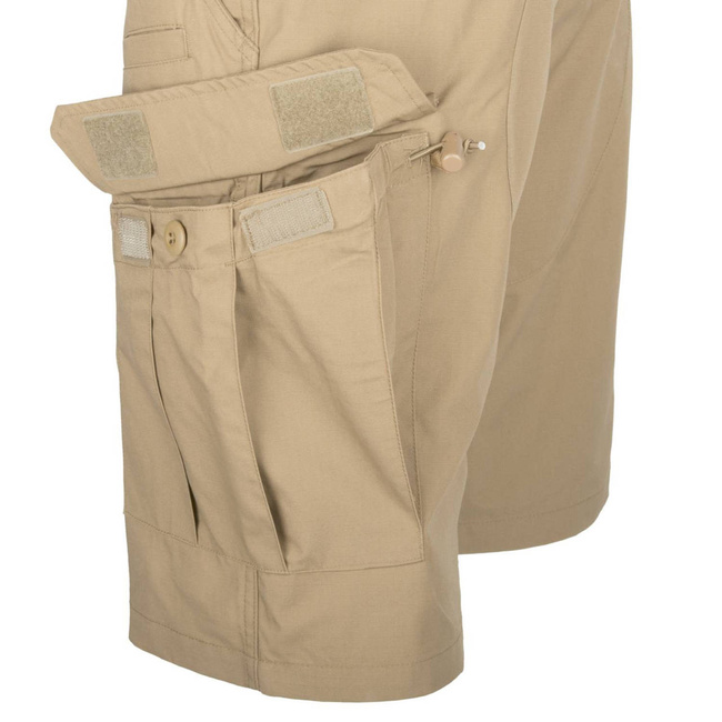 CPU SHORTS - COTTON RIPSTOP - Helikon-Tex - KHAKI