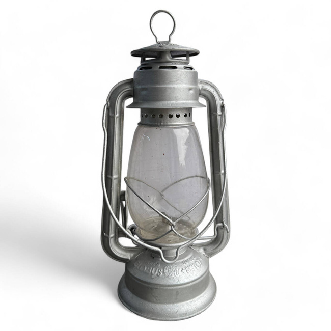 FELINAR DE VANT - METALOGLOBUS - ARGINTIU - SURPLUS MILITAR ARMATA ROMANA - IN STARE BUNA