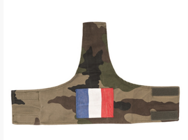 Banderola Franceza CCE Camo cu steag - Surplus Militar