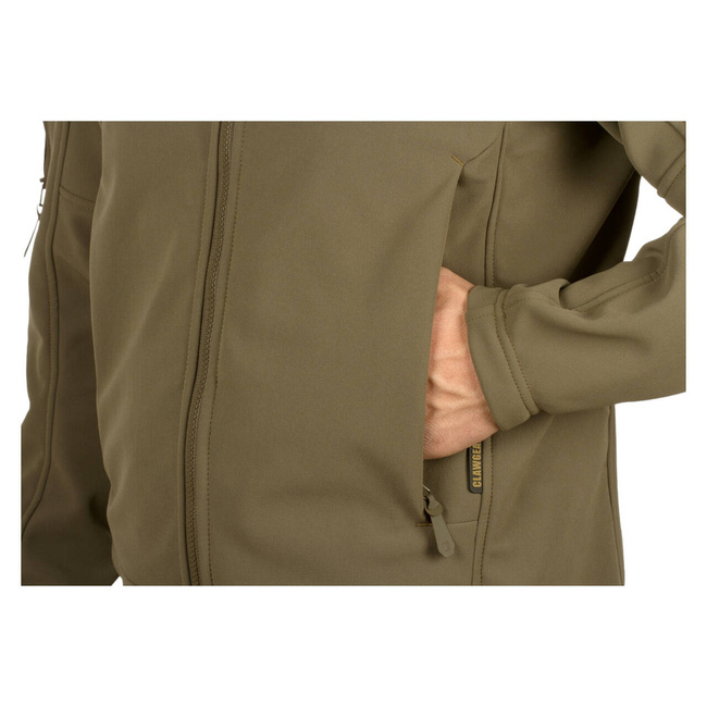 JACHETA SOFTSHELL AUDAX - RAL7013 - CLAWGEAR