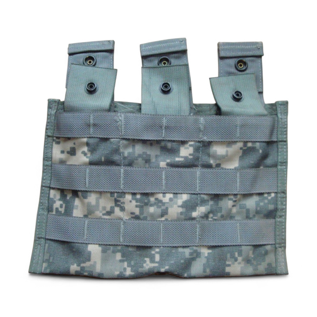 Pouch triplu cu sistem Molle pentru incarcatoare - M4 - AT-Digital- Surplus militar armata SUA - Uzat