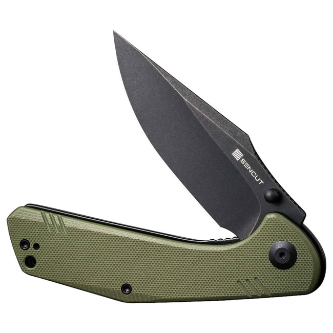 CUTIT DE BUZUNAR - "SENCUT Actium G10 OD Green Black" - Böker
