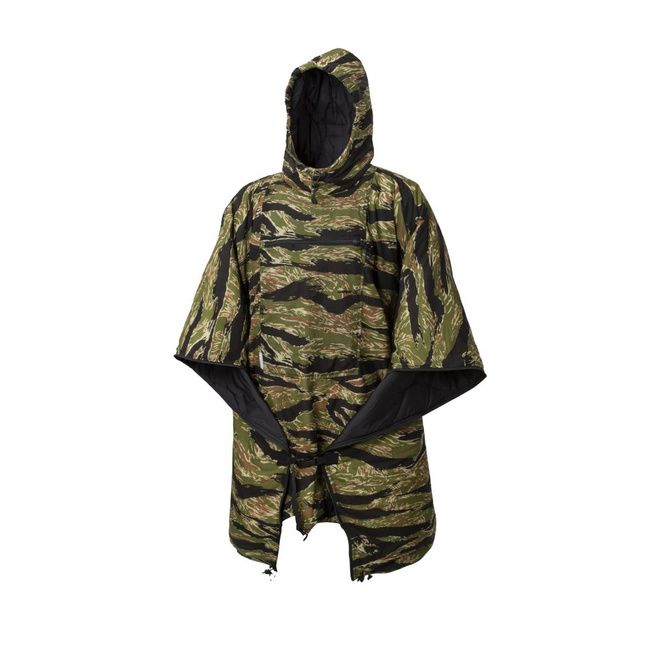PONCHO MULTIFUNCTIONAL - SWAGMAN ROLL - Helikon-Tex - TIGER STRIPE/NEGRU