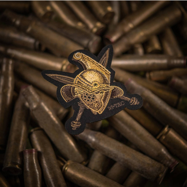 PATCH CASCA GLADIATOR (BRODAT) - NEGRU - M-TAC