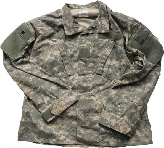 FIELD JACKET - US ARMY - AT-DIGITAL ACU - MILITARY SURPLUS - USED