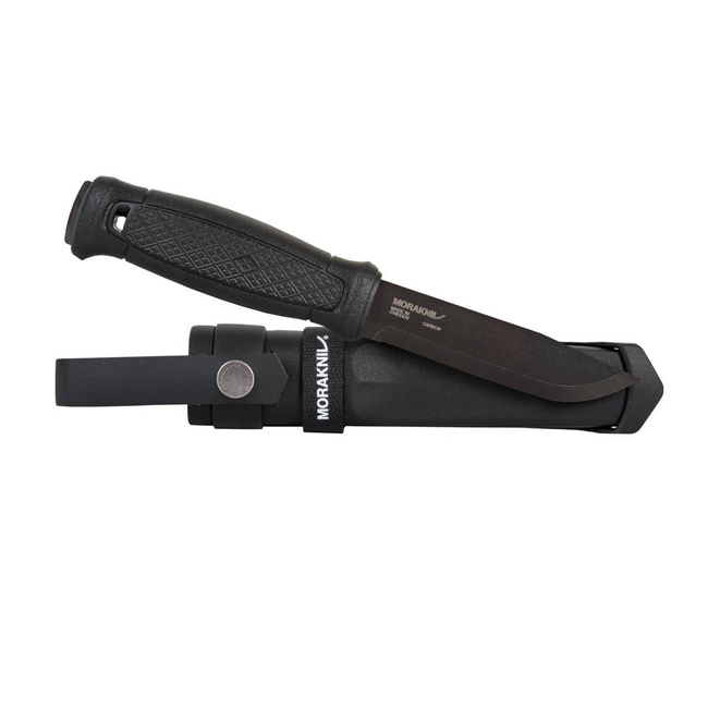 CUȚIT GARBERG BLACK C MULTI-MOUNT - OȚEL CARBON - MORAKNIV® 