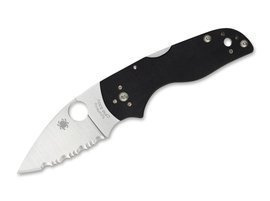 CUTIT DE BUZUNAR "LIL NATIVE" - BLACK - SPYDERCO