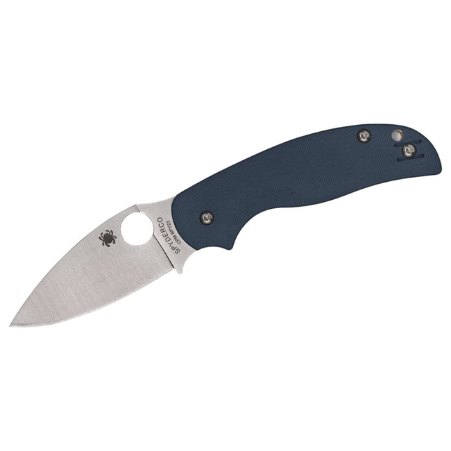 CUTIT DE BUZUNAR Sage 5 Lightweight CPM SPY27 G10 Blue PlainEdge - SPYDEREDGE