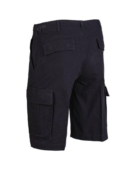 US RIPSTOP COTTON BERMUDA - Mil-Tec - BLACK