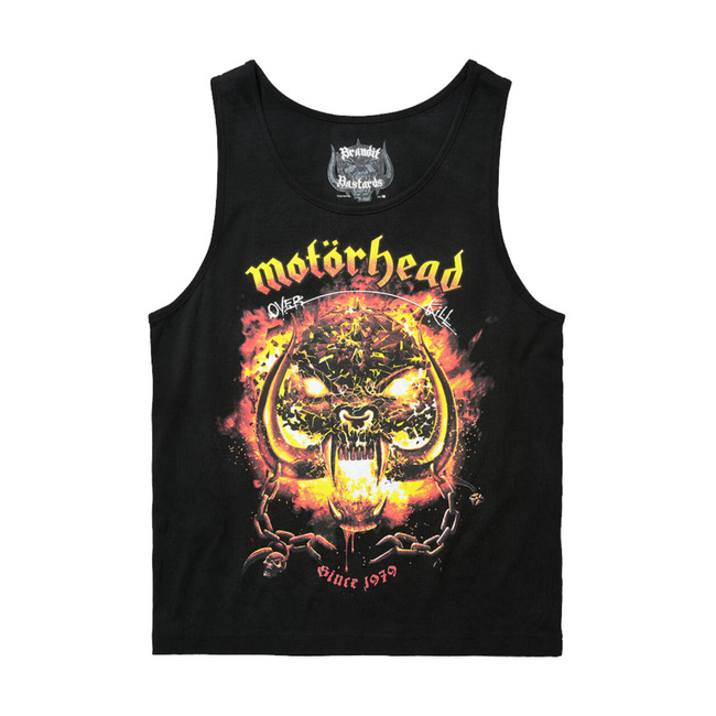 MAIEU MOTÖRHEAD DIN BUMBAC CU IMPRIMARE OVERKILL - NEGRU - BRANDIT