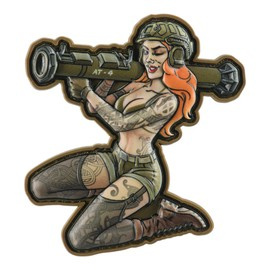 PATCH TACTICAL GIRL #10 PVC SKANDINAVIK - MULTICOLOR - M-TAC