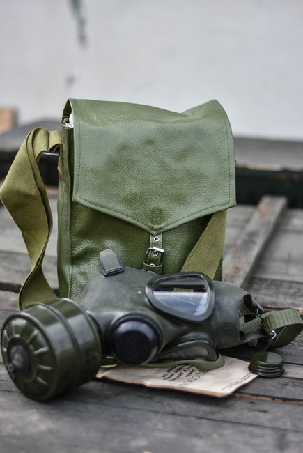 MASCA DE GAZE ARMATA ROMANA - M74 - SURPLUS MILITAR ROMANESC - PENTRU DECOR