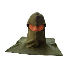 CAGULA CU ORIFICII PENTRU URECHI - SURPLUS MILITAR ARMATA ROMANA - VERDE OD - IN STARE BUNA