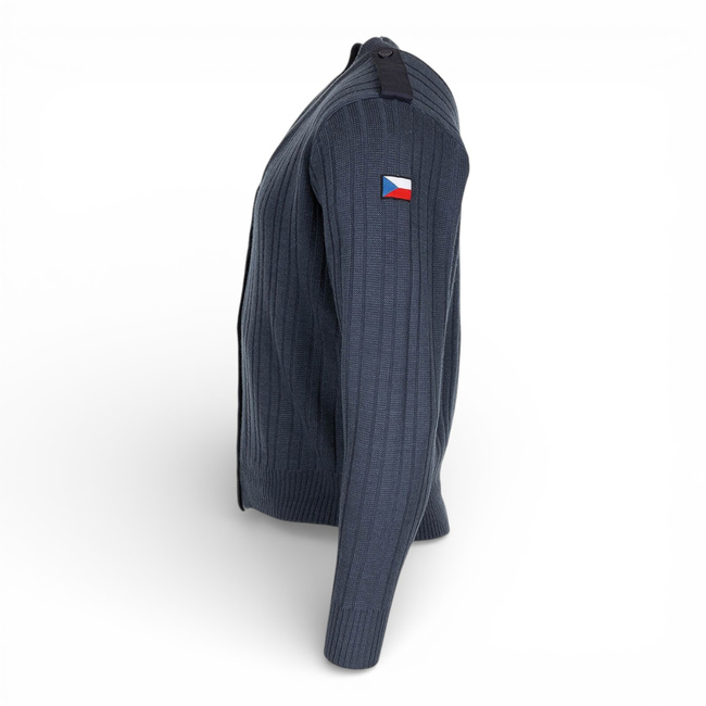 Vesta tricotata CZ - Model M 97 - Surplus Militar Armata Cehiei - Albastra - Ca Noua 