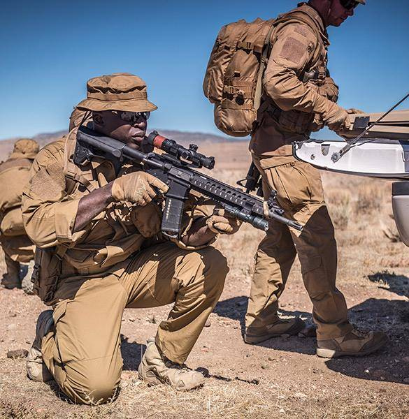 PANTALONI MBDU - NYCO RIPSTOP - Helikon-Tex - FLECKTARN