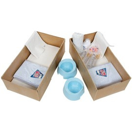 Pătuț  (DECO) danez pentru copii cu accesorii  - CA NOU