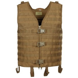 VESTĂ TACTICĂ MODULARĂ - "MOLLE LIGHT" - MFH® - COYOTE TAN