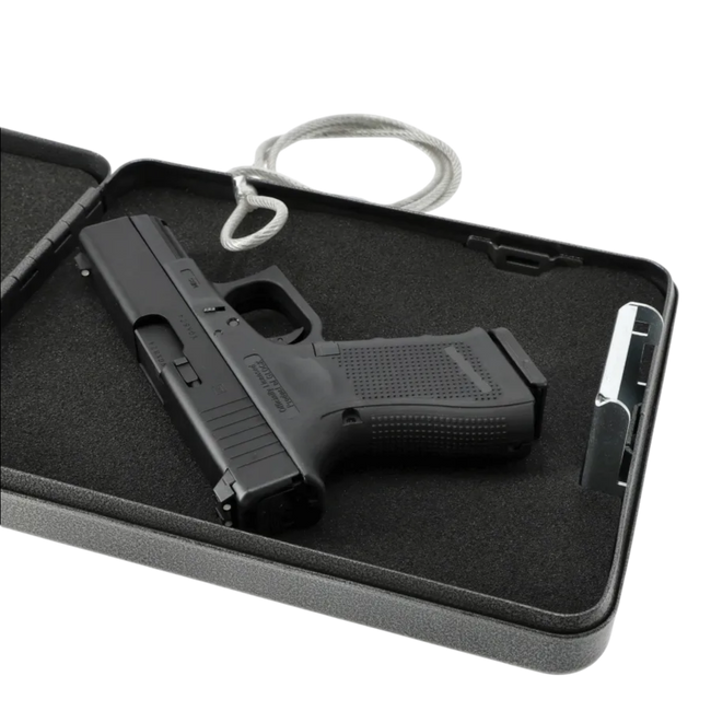 Cutie metalica pistol Safe Box L - mini seif din otel pentru obiecte de valoare - Umarex 