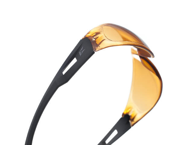 OCHELARI DE PROTECTIE BALISTICA CU STRAT ANTI-ABURIRE - DRAGON FIRE - Edge Tactical - TIGER S EYE/PORTOCALIU
