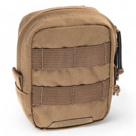 POUCH VERTICAL UTILITY CORE - MOLLE - SMALL - COYOTE - CLAWGEAR
