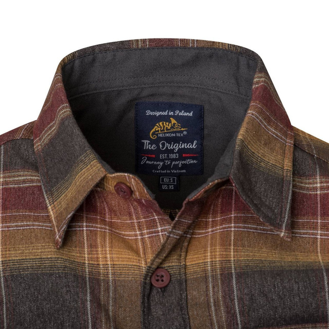 GREYMAN SHIRT -BLUE STONEWORK PLAID - HELIKON