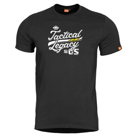 T-SHIRT - AGERON TACTICAL LEGACY - Pentagon - BLACK