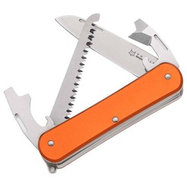 POCKET MULTI-TOOL - "Fox Vulpis 130-S4 Aluminum Orange" - FOX KNIVES