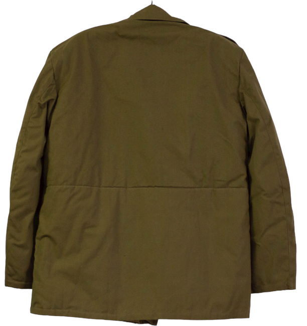 JACHETA PARKA IMPERMEABILA CU CAPTUSEALA MATLASATA - SURPLUS MILITAR AUTENTIC ARMATA ROMANA - NOUA