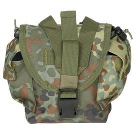 Husa, geanta, borseta pentru flacon "Molle" - BW camo