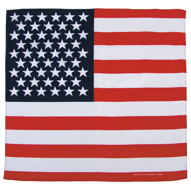 BANDANA CLASICA - 55 x 55 CM - MFH® - STEAGUL AMERICII