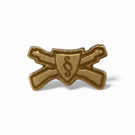 Pereche Semne de Arma pentru Grade  - Justitie Militara - Surplus Militar Armata Ungariei - Argintiu - Ca Noi