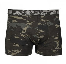 BOXERI SKULL (PACHET 2BUC) - MULTITARN BLACK