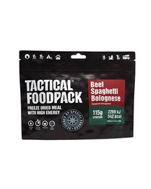 TACTICAL FOODPACK® SPAGHETE BOLOGNESE CU CARNE DE VITĂ